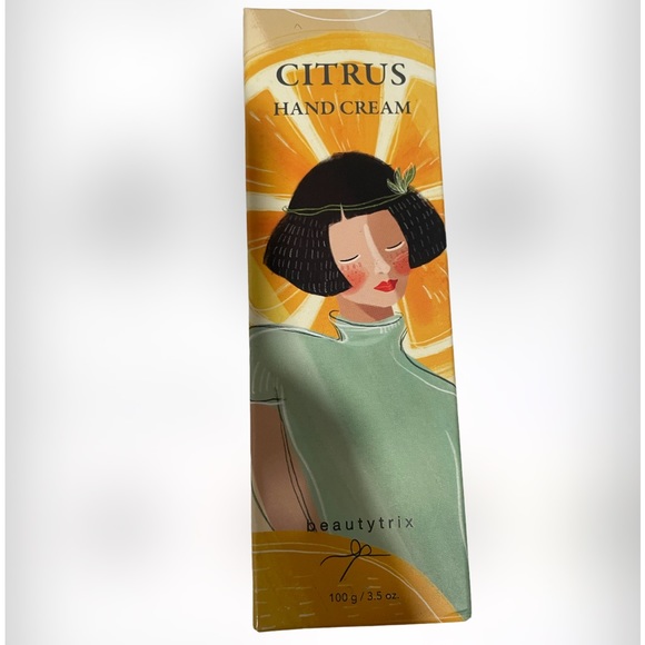 BEAUTYTRIX rich and uplifting Citrus hand cream tube size 3.5oz - Picture 2 of 8